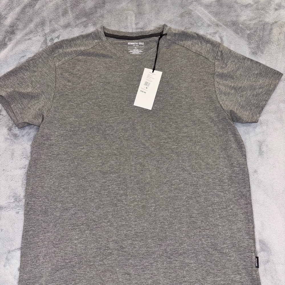 Kenneth Cole Heather Gray Men's Tee